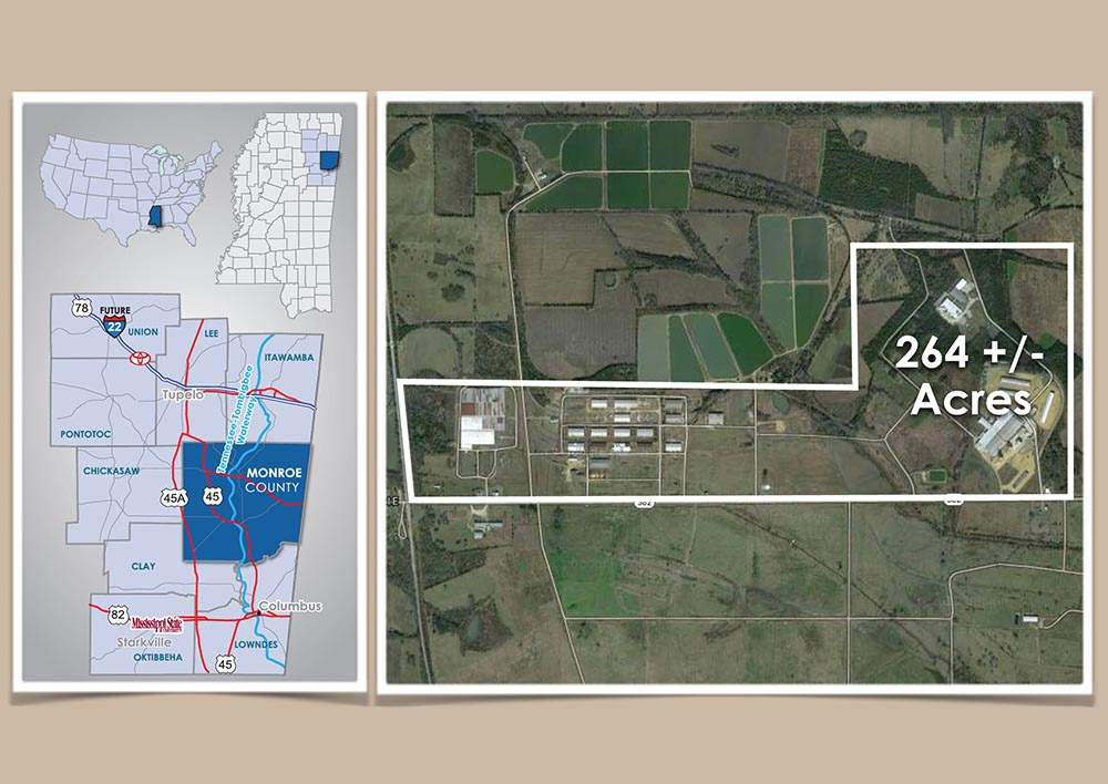 10015 Worldwide Drive N, Aberdeen, Mississippi 39730, ,For Sale or Lease,Site,Worldwide Drive N,1013